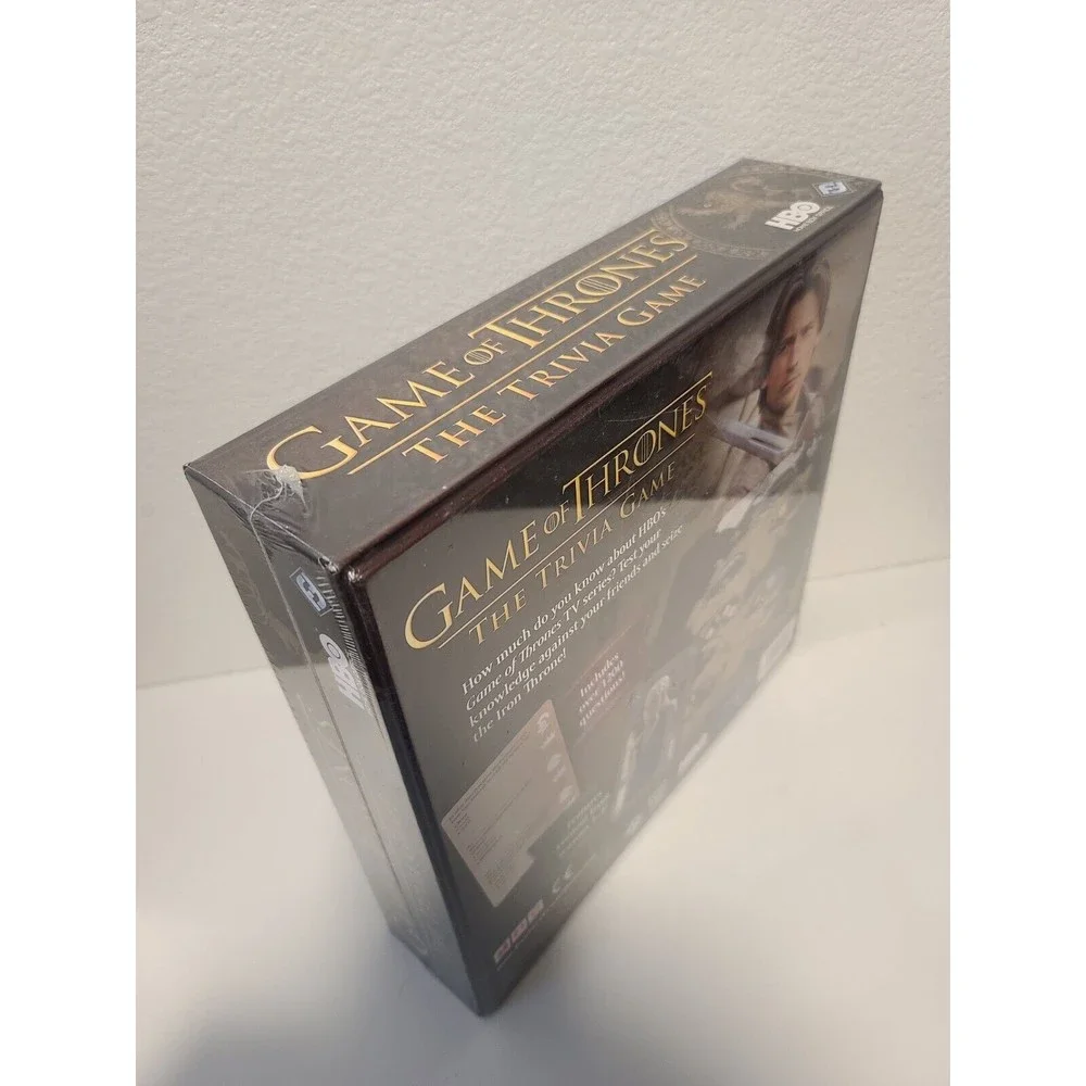 HBO Games of Thrones: The Trivia Board Game Seasons 1-4 BRAND NEW SEALED